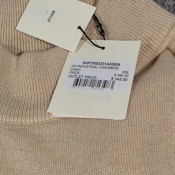 NWT: Sandro Industrial Cashmere Sweater - Picture 8 of 8
